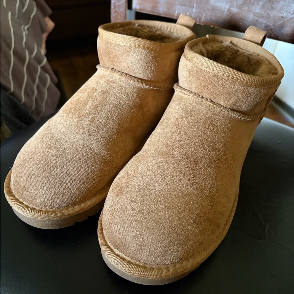 Maurices Tan Ankle Boots